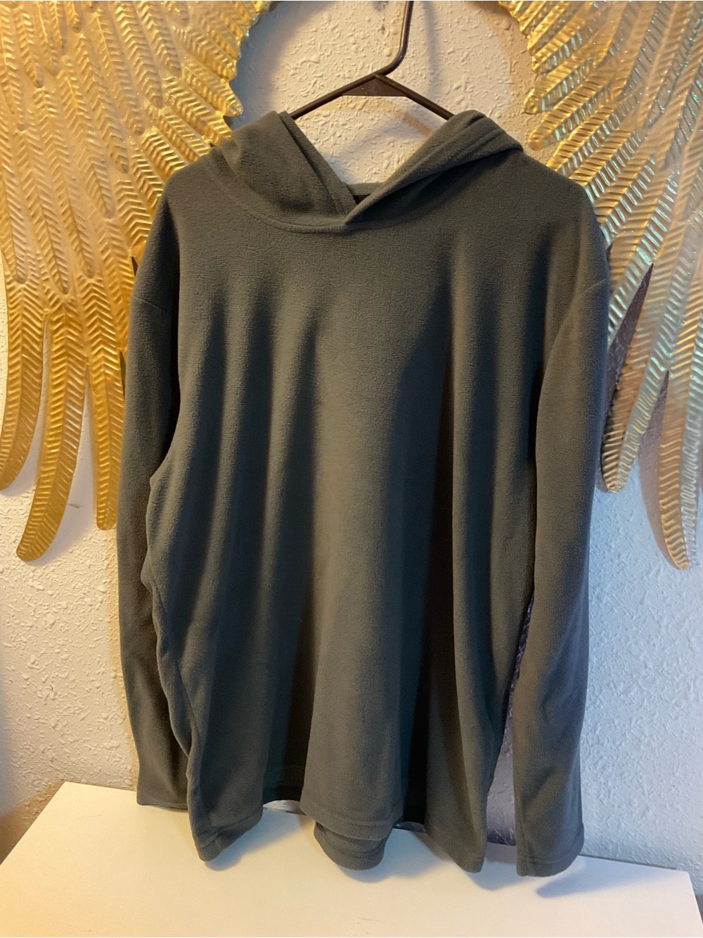 Xersion Men's Navy Grey Pullover Hoodie Sweatshirt